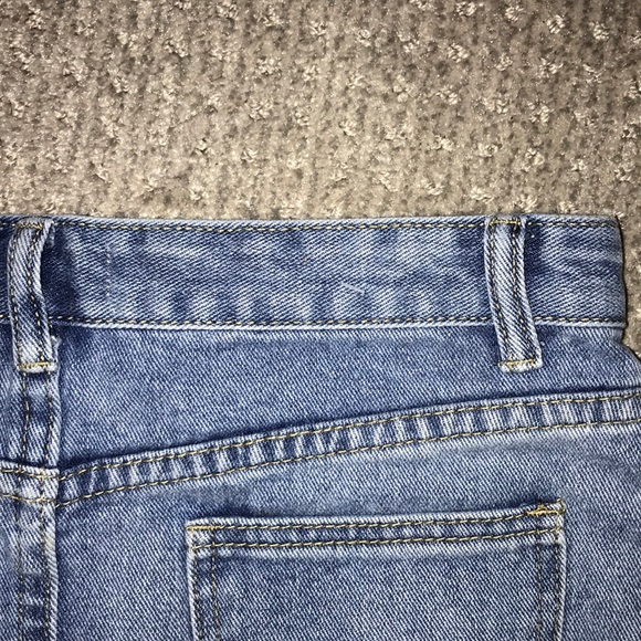 Blue Jean Mini Skirt - Picture 4 of 6
